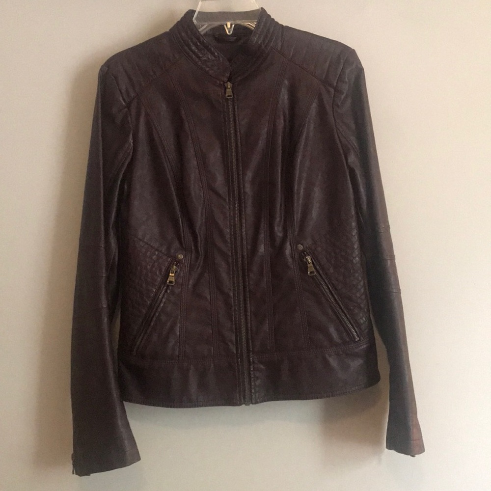 Guess Faux Leather Jacket